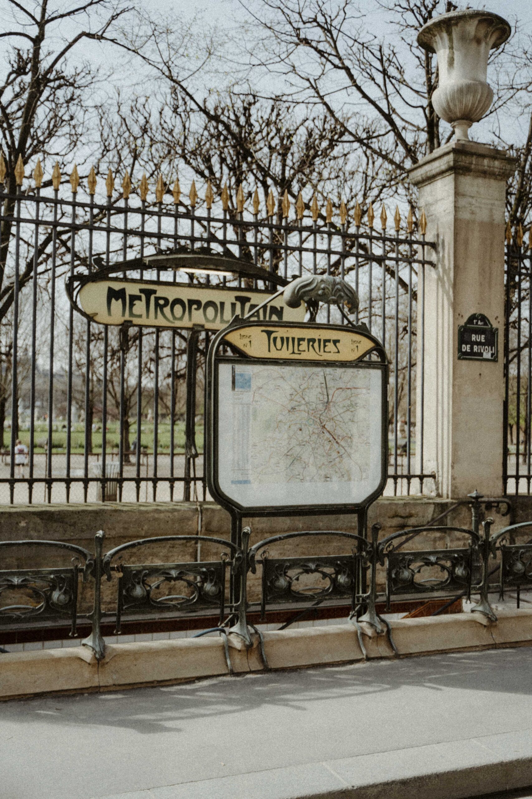Metro in Parijs