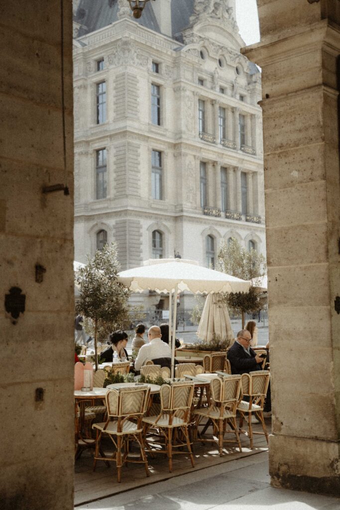 Restaurant Louvre en Jardin Du jardin du Tuileries